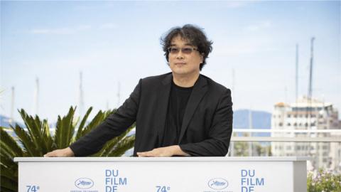 Cannes 2021 : Bong Joon-Ho en photocall