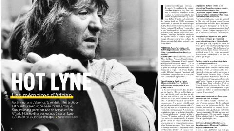 Premiere n°528: Interview with Adrian Lyne
