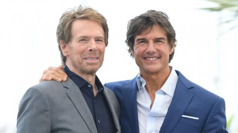 Cannes 2022, jour 2 : Tom Cruise et son producteur Jerry Bruckheimer