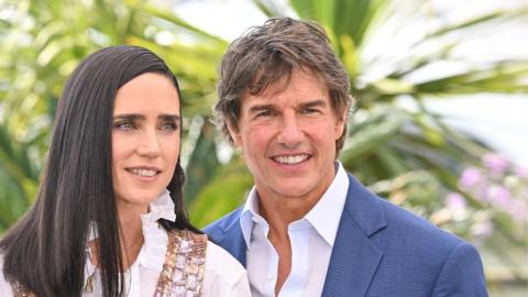 Cannes 2022, day 2: Tom Cruise and Jennifer Connelly pose during the photocall