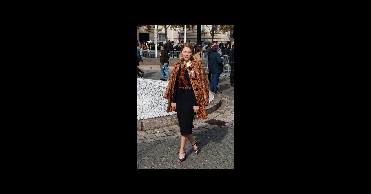 Paris FW 2020 Street Style: Lea Seydoux - STYLE DU MONDE
