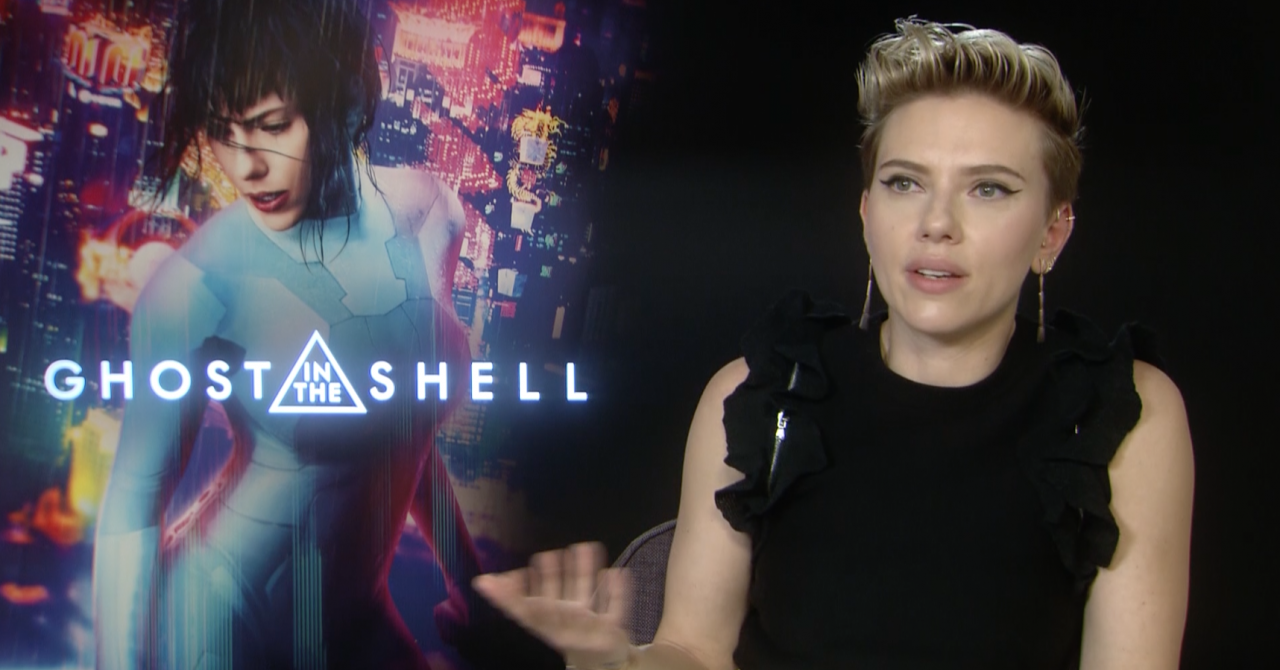 Scarlett Johansson Ghost in the Shell