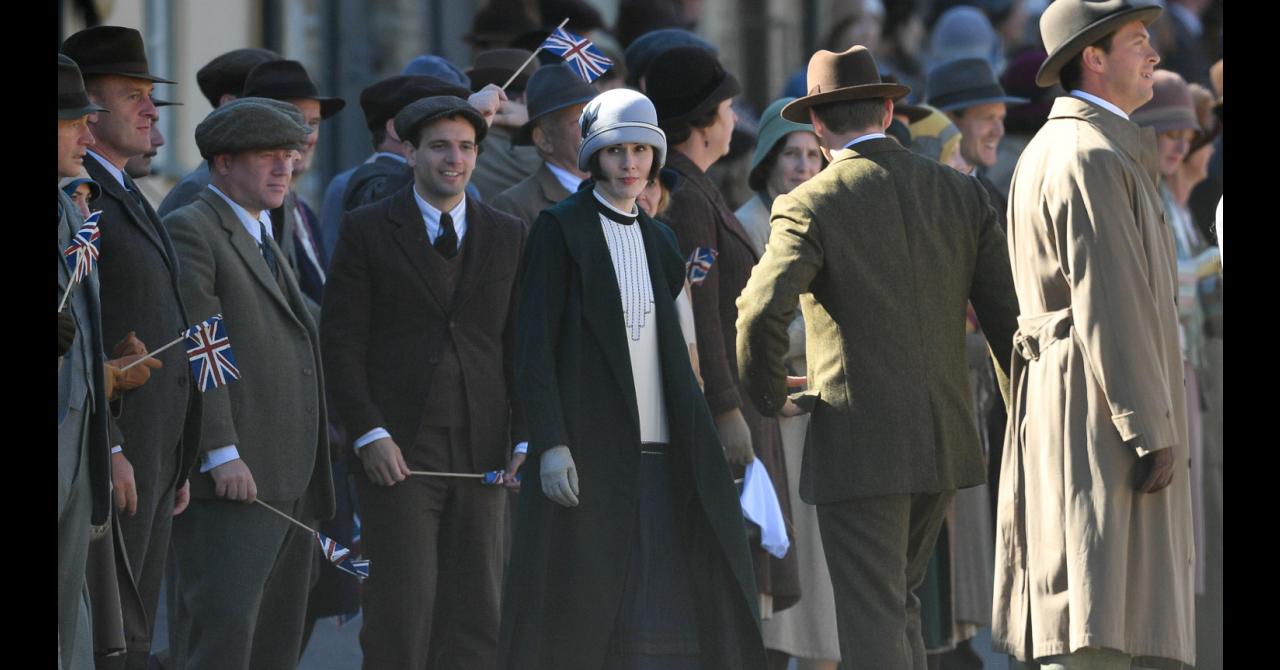 Downton Abbey, tournage, film