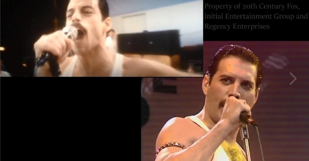 Bohemian Rhapsody: The comparative video between the end scene and the real Live Aid concert