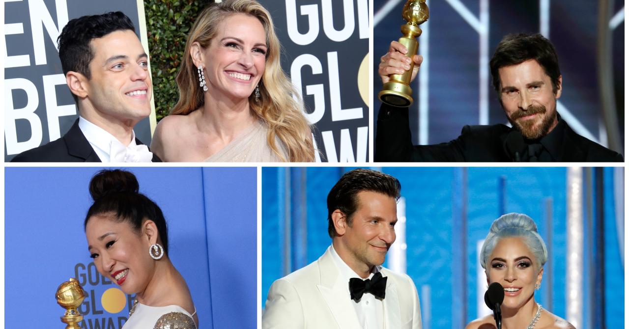 Golden Globes 2019 : Les plus belles photos des gagnants