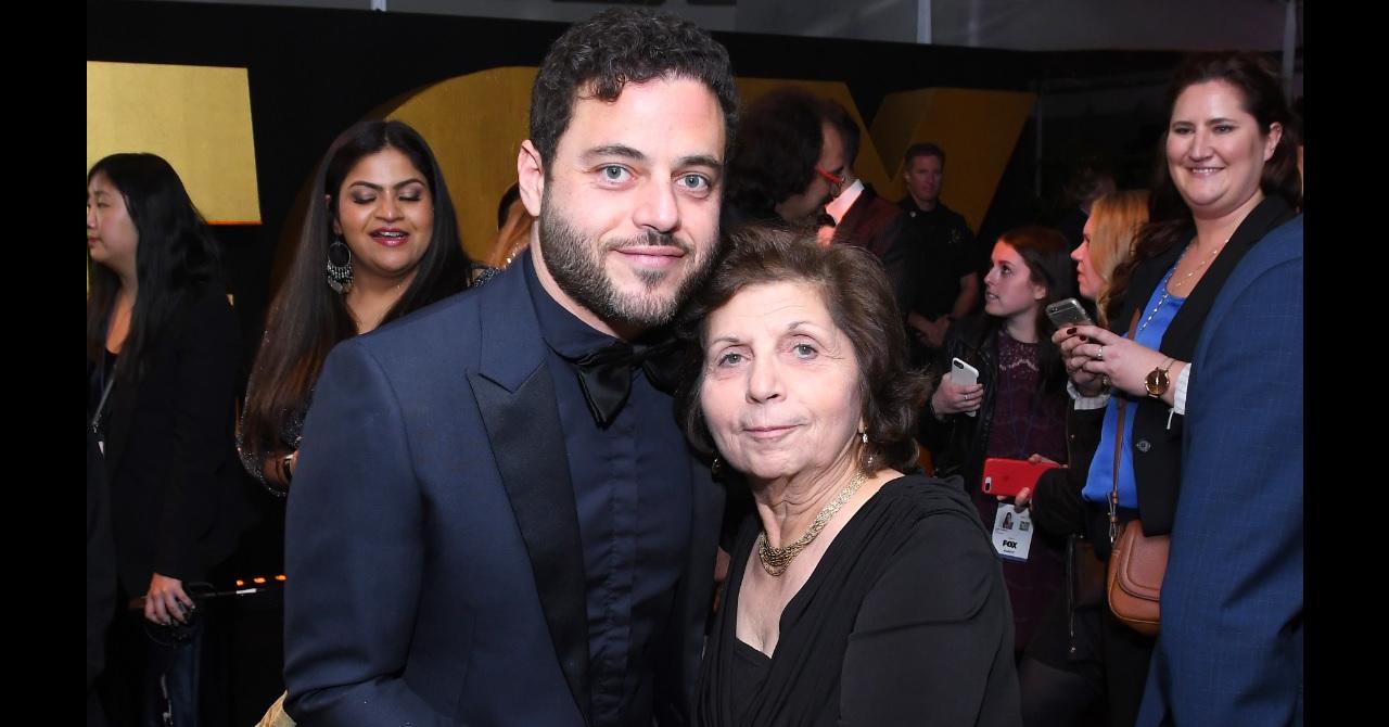 Golden Globes 2019 : Rami Malek a fêté sa victoire en famille (ici son frère Sami et sa maman Nelly)