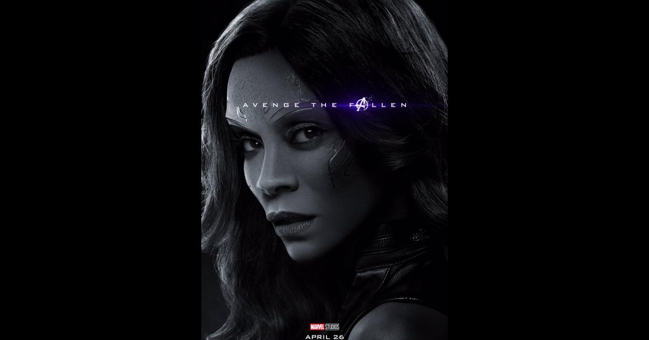 Avengers Endgame : Gamora (Zoe Saldana)