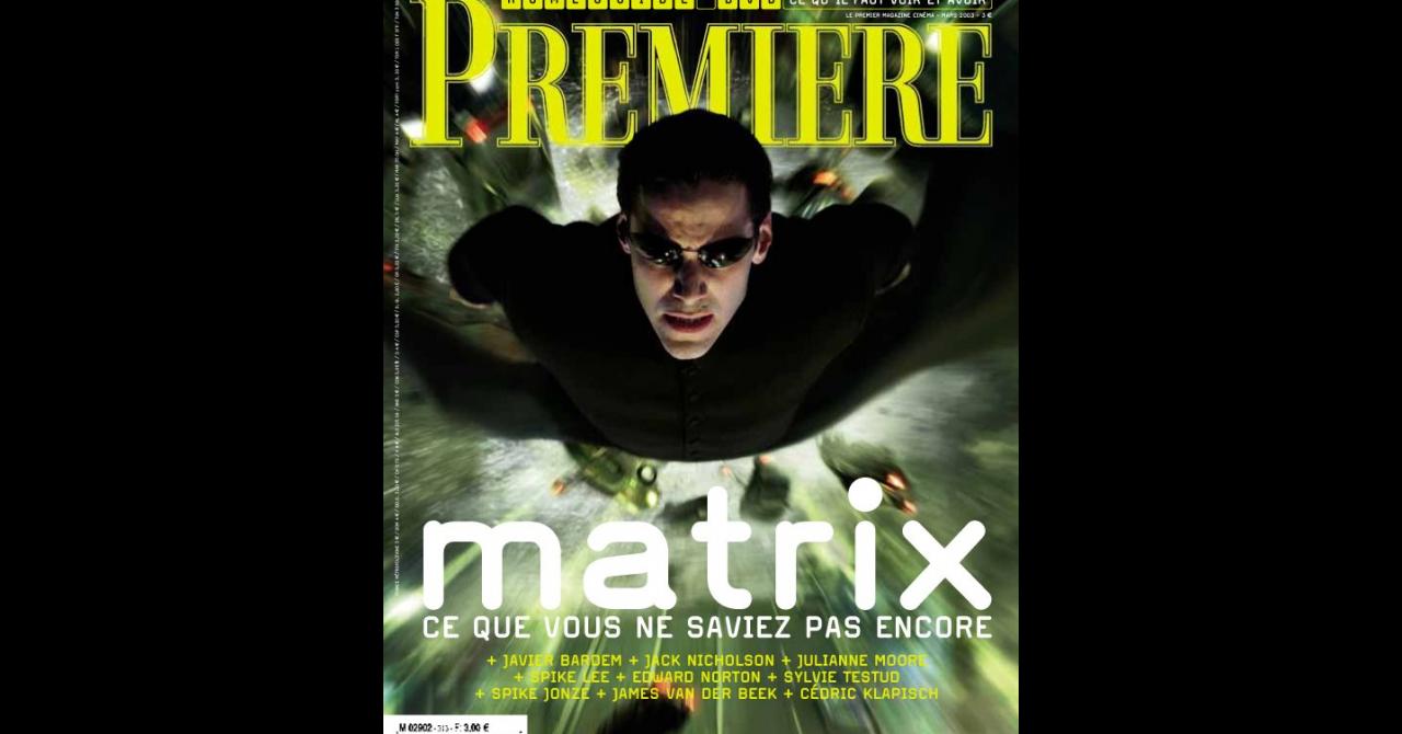 Matrix in Première (n ° 313 - March 2003)