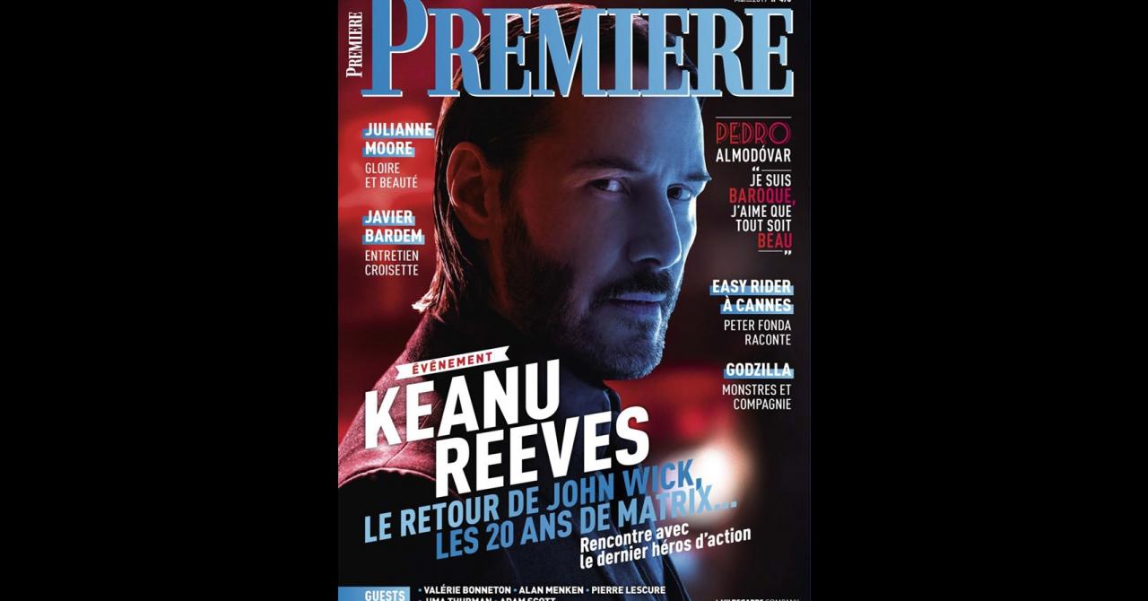 En bonus : Keanu Reeves dans Première pour John Wick 3 (n°496 - Mai 2019)