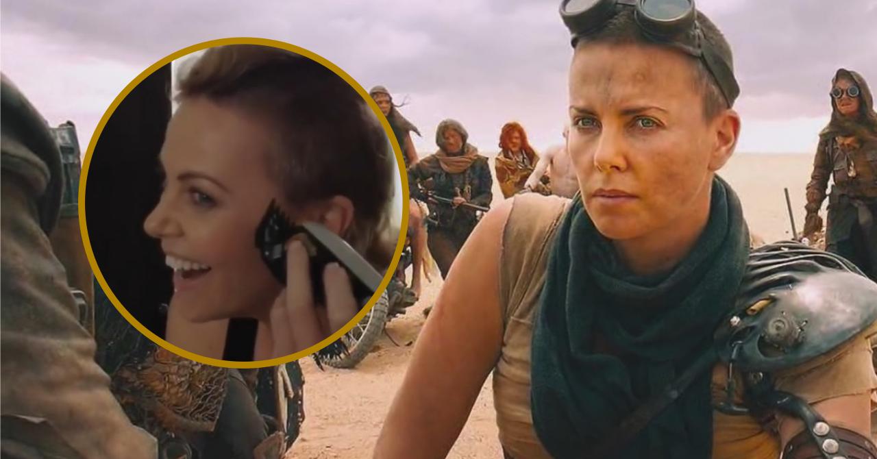 Vidéo : Quand Charlize Theron a dû se raser la tête pour Mad Max : Fury Road