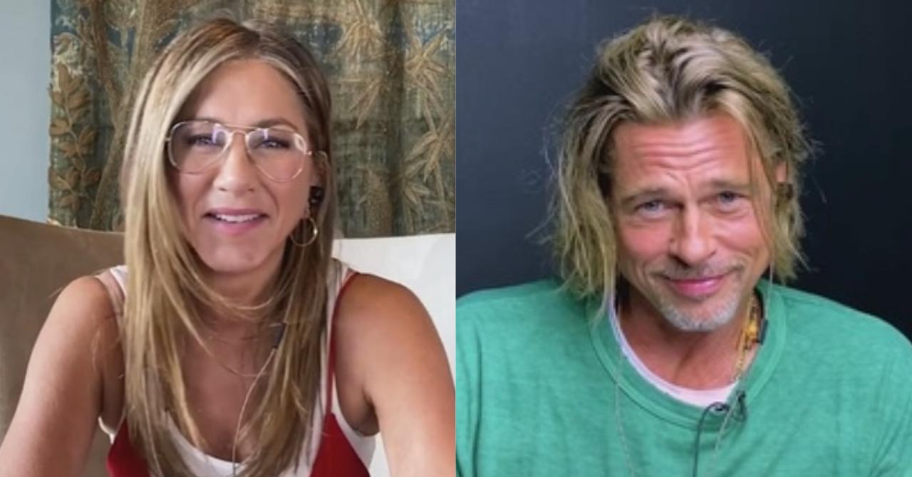 Jennifer Aniston et Brad Pitt réunis en visio pour la bonne cause