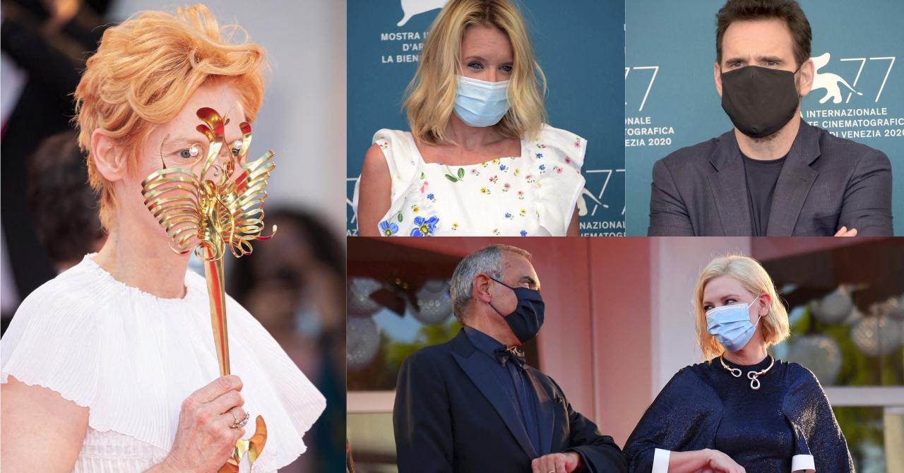 Stars masquées à la Mostra de Venise 2020 : qui est qui sur le tapis rouge ?