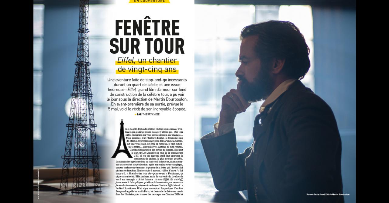 Première n°517 : En couverture : Eiffel de Martin Bourboulon