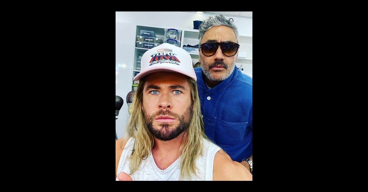 Chris Hemwsorth posts photos from the set of Thor Love and Thunder: May 14, 2021