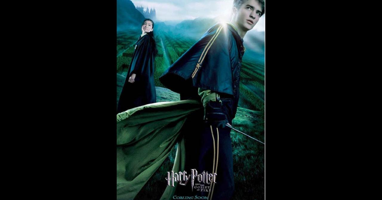 Robert Pattinson in Harry Potter 4