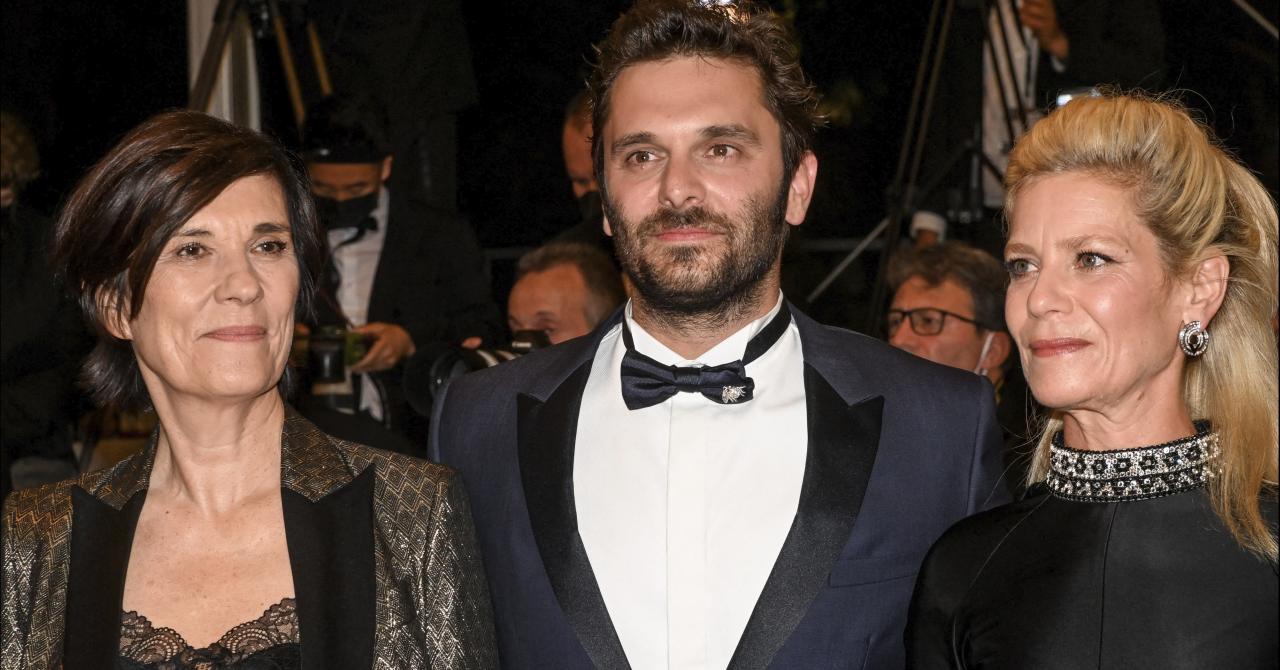 Cannes 2021: Catherine Corsini, Pio Marmaï and Marina Foïs on the red carpet of La Fracture
