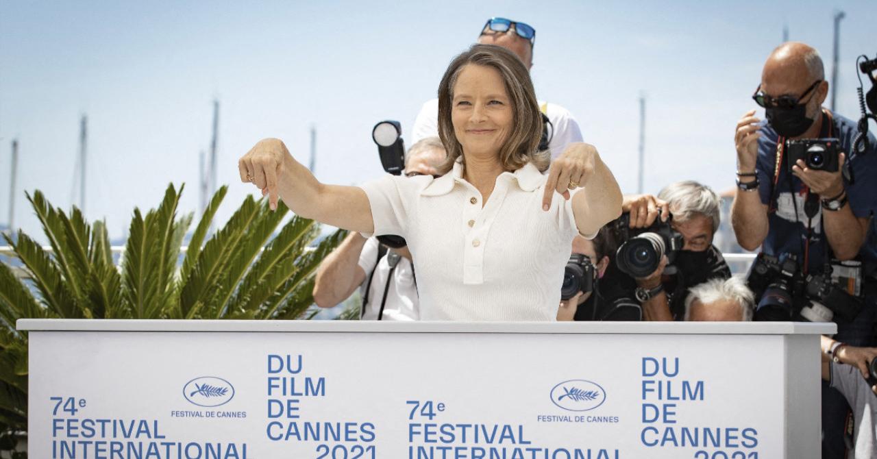 Jodie Foster, guest of honor at the 74th Cannes film festival