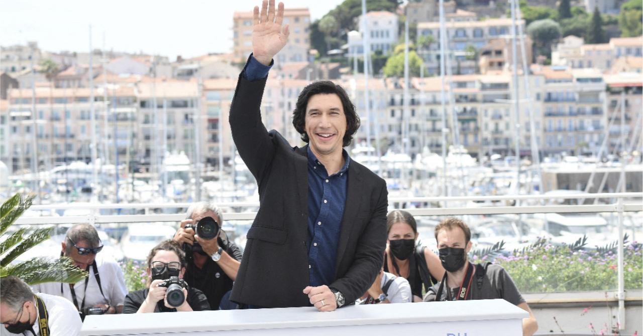 Adam Driver au photocall d'Annette