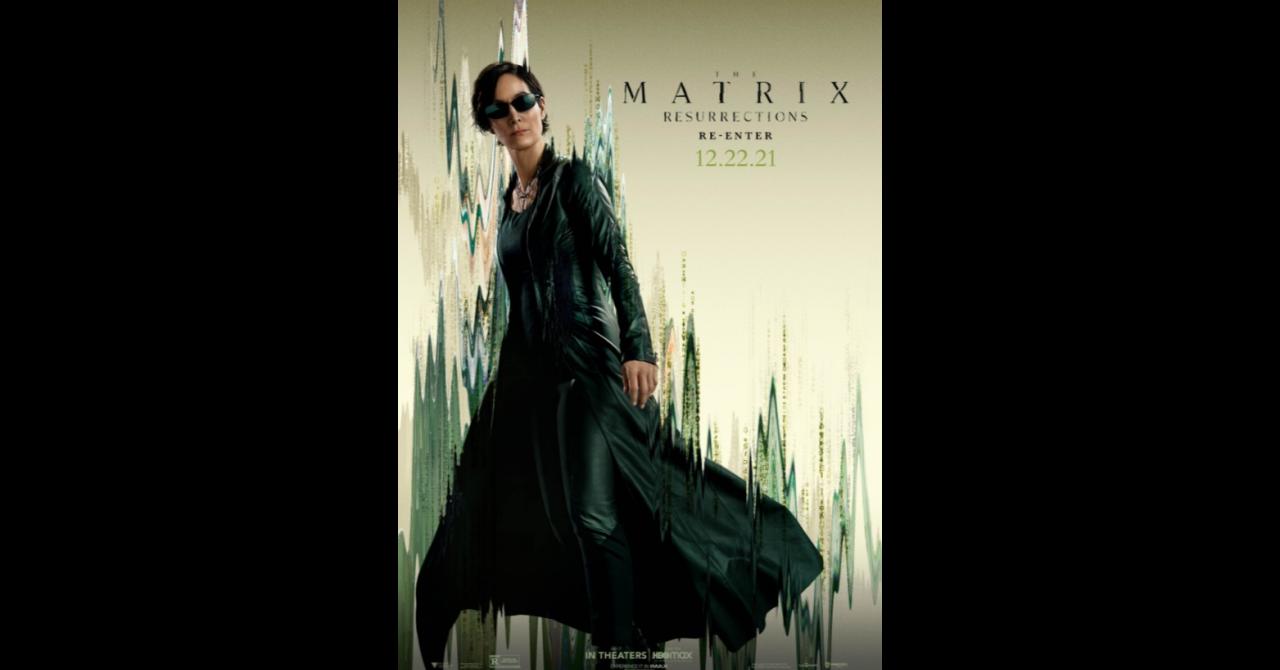 Tous les héros de Matrix s'affichent : Carrie-Anne Moss joue à nouveau Trinity