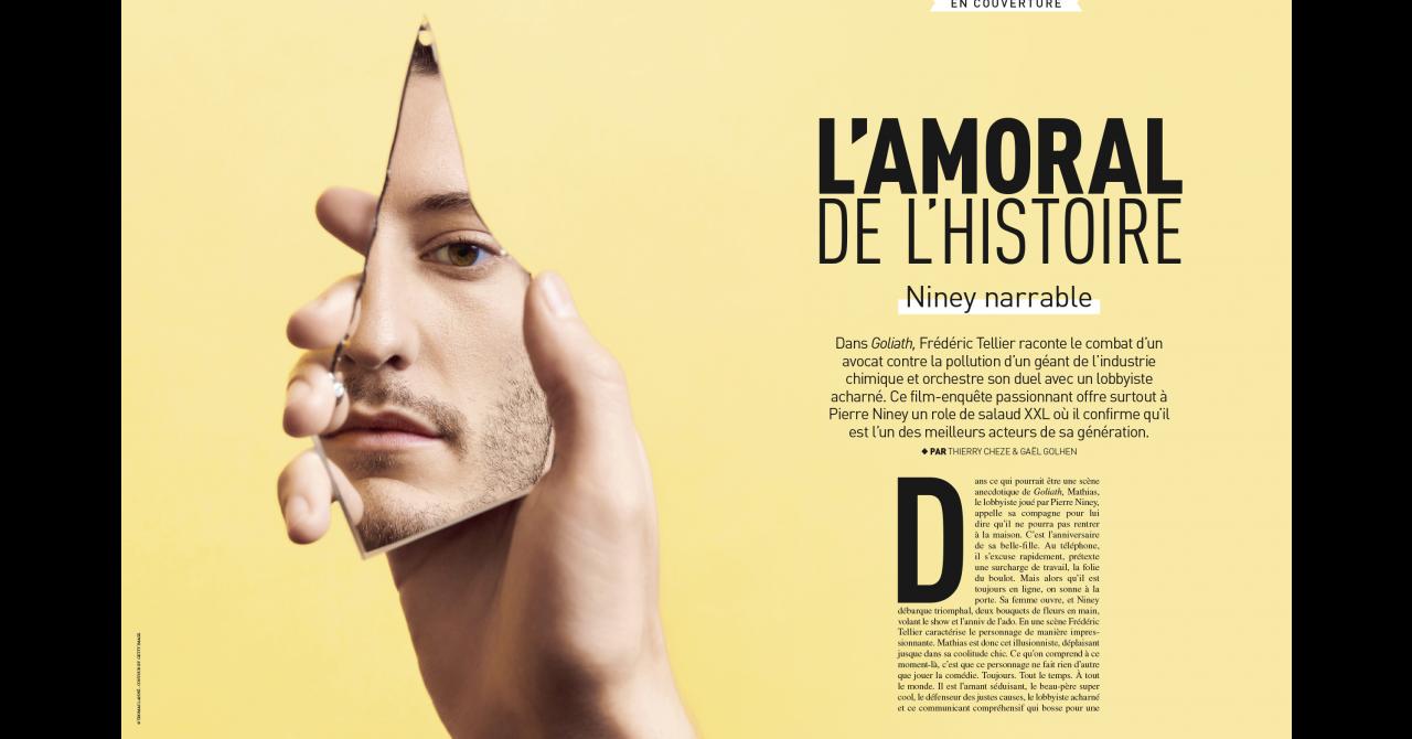 Première n°527 : En couverture, Pierre Niney nous parle de Goliath