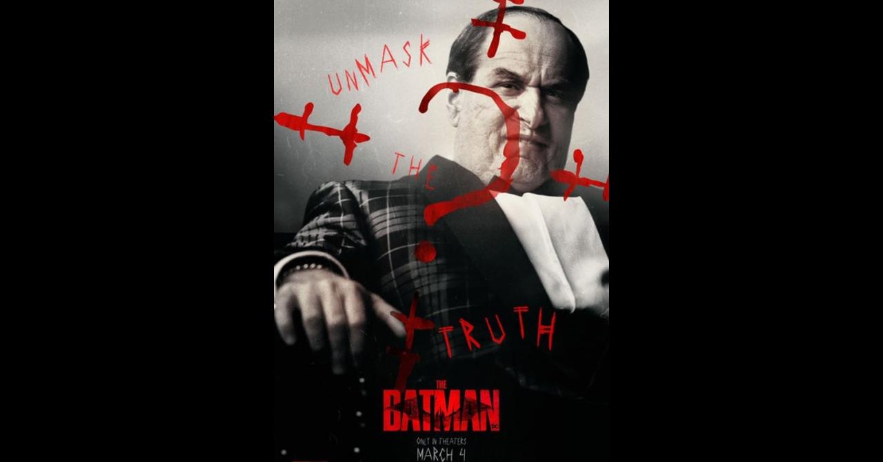 The Batman "Unmask the Truth" Poster: Colin Farrell Plays the Penguin