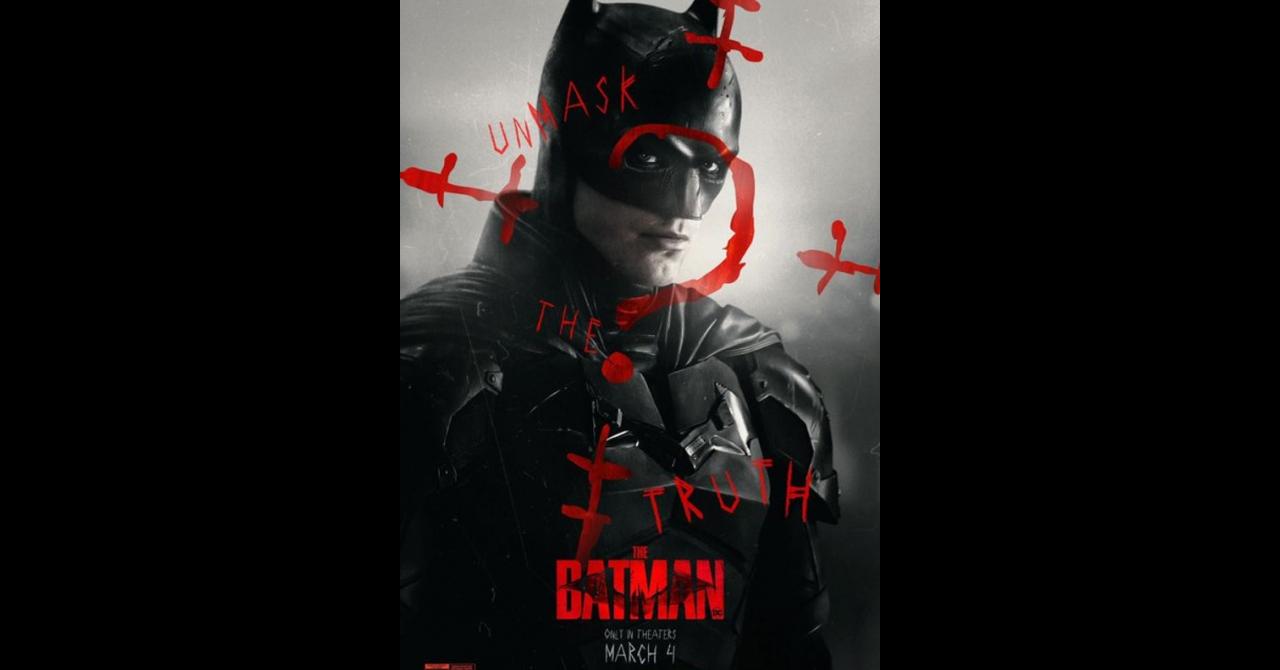The Batman "Unmask the Truth" Poster: Robert Pattinson Plays Batman