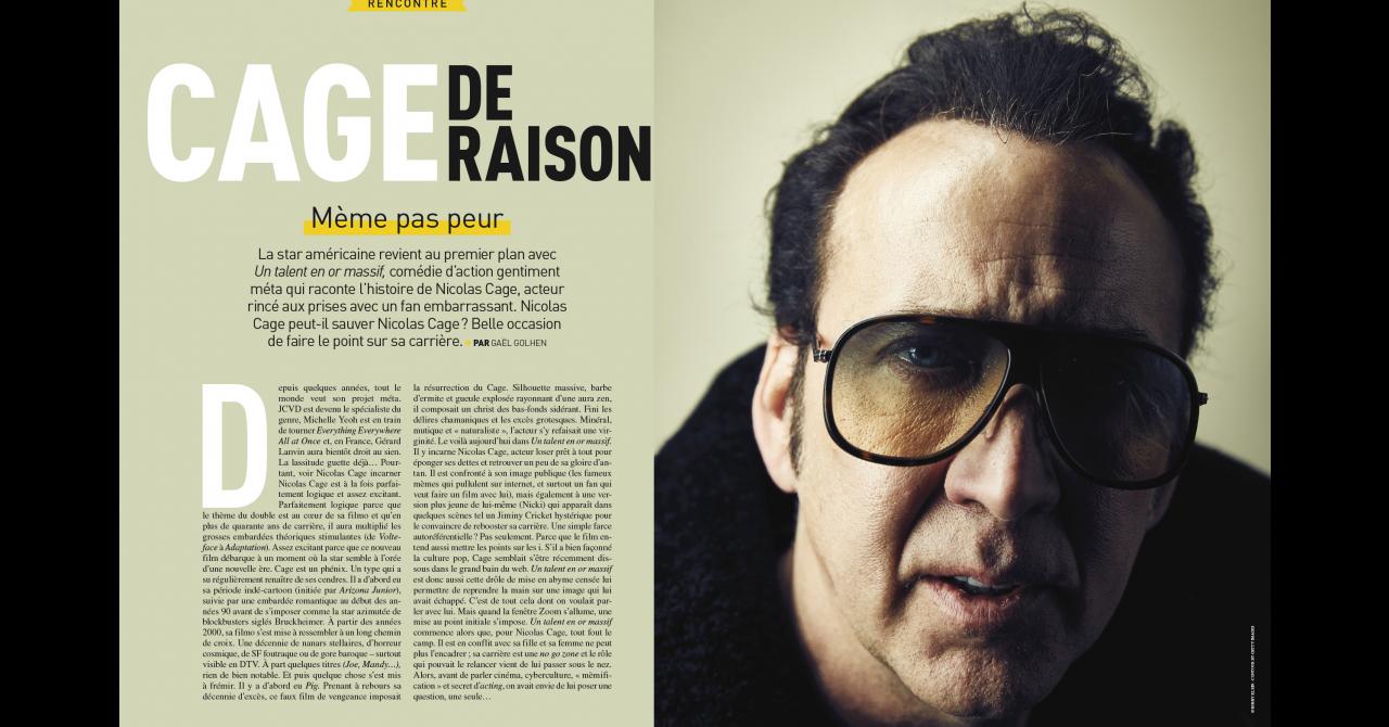 Premiere n°528: Meeting with Nicolas Cage