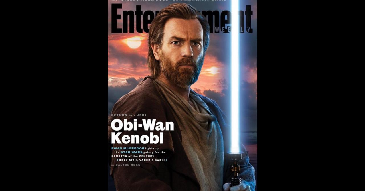Ewan McGregor poses as Obi-Wan Kenobi for Entertainment Weekly's final issue