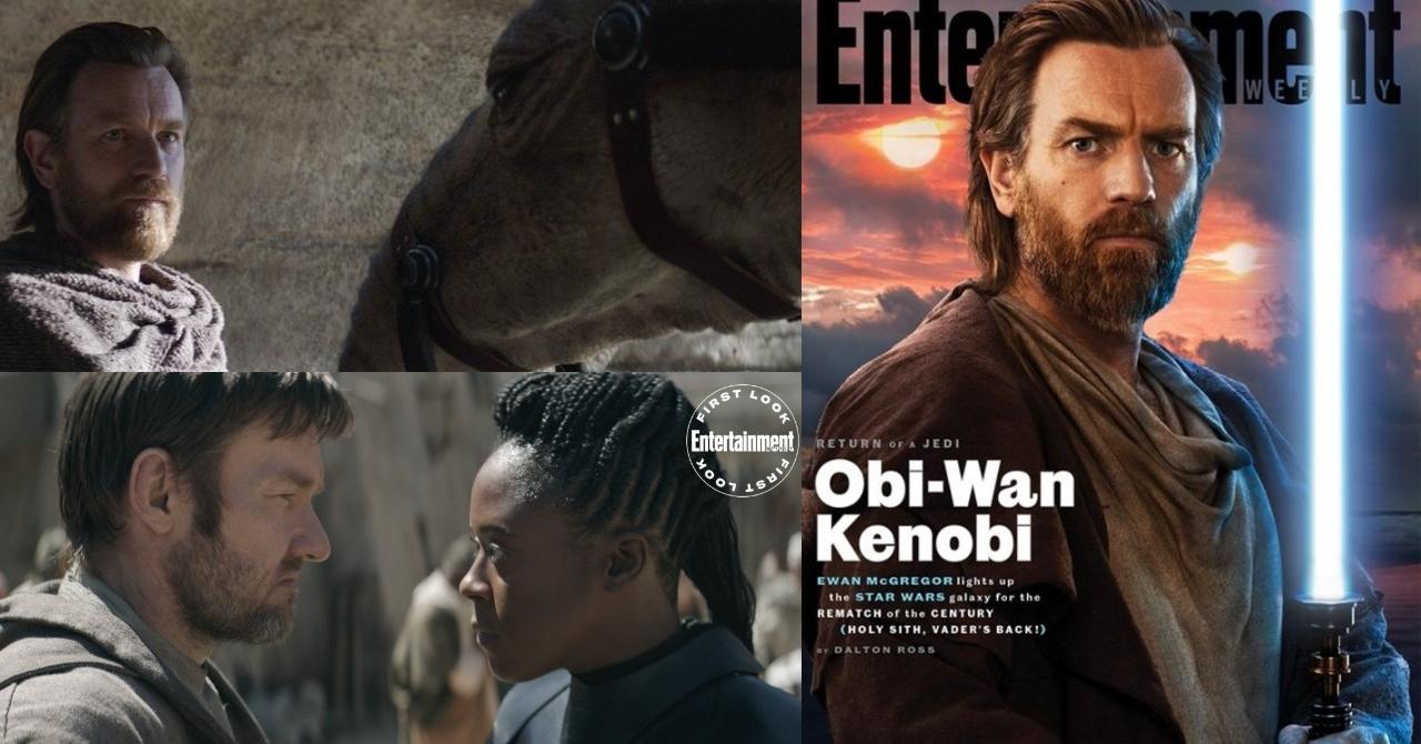 Ewan McGregor pose en Obi-Wan Kenobi pour l'ultime numéro d'Entertainment Weekly