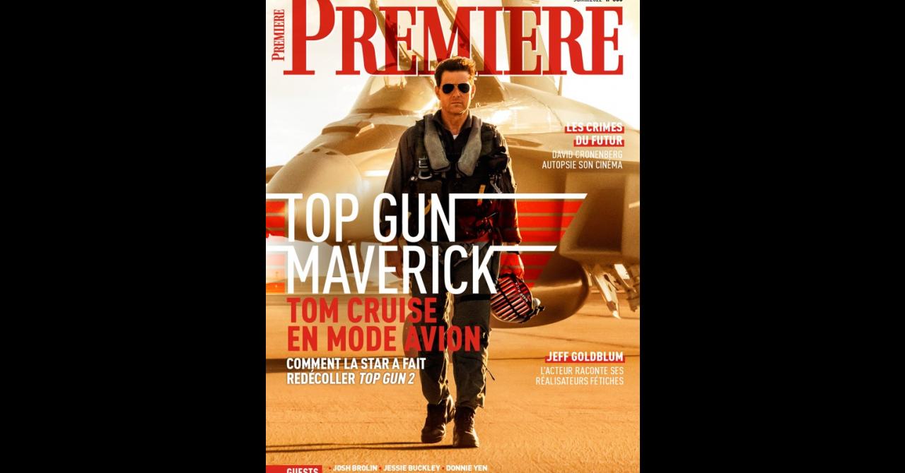 Premiere #530: Tom Cruise is on the cover of Top Gun: Maverick