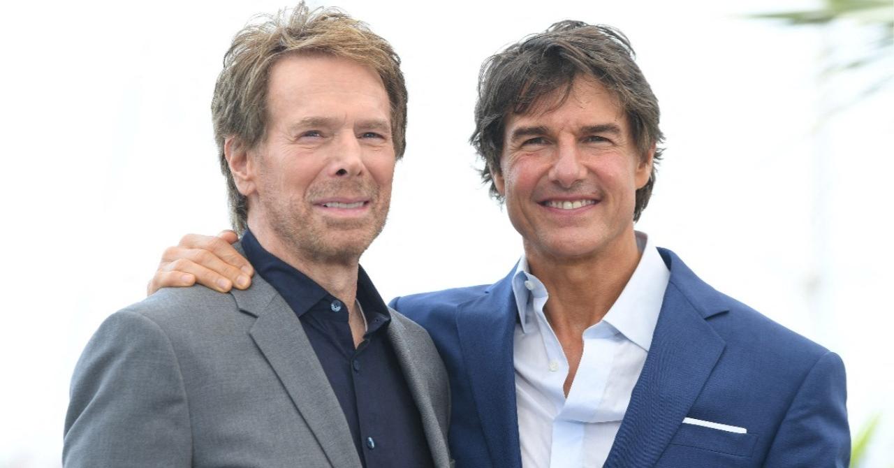 Cannes 2022, day 2: Tom Cruise and his producer Jerry Bruckheimer