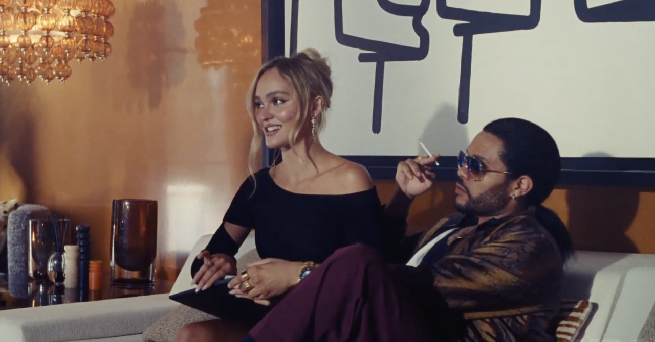 Lily-Rose Depp et The Weeknd dans The Idol