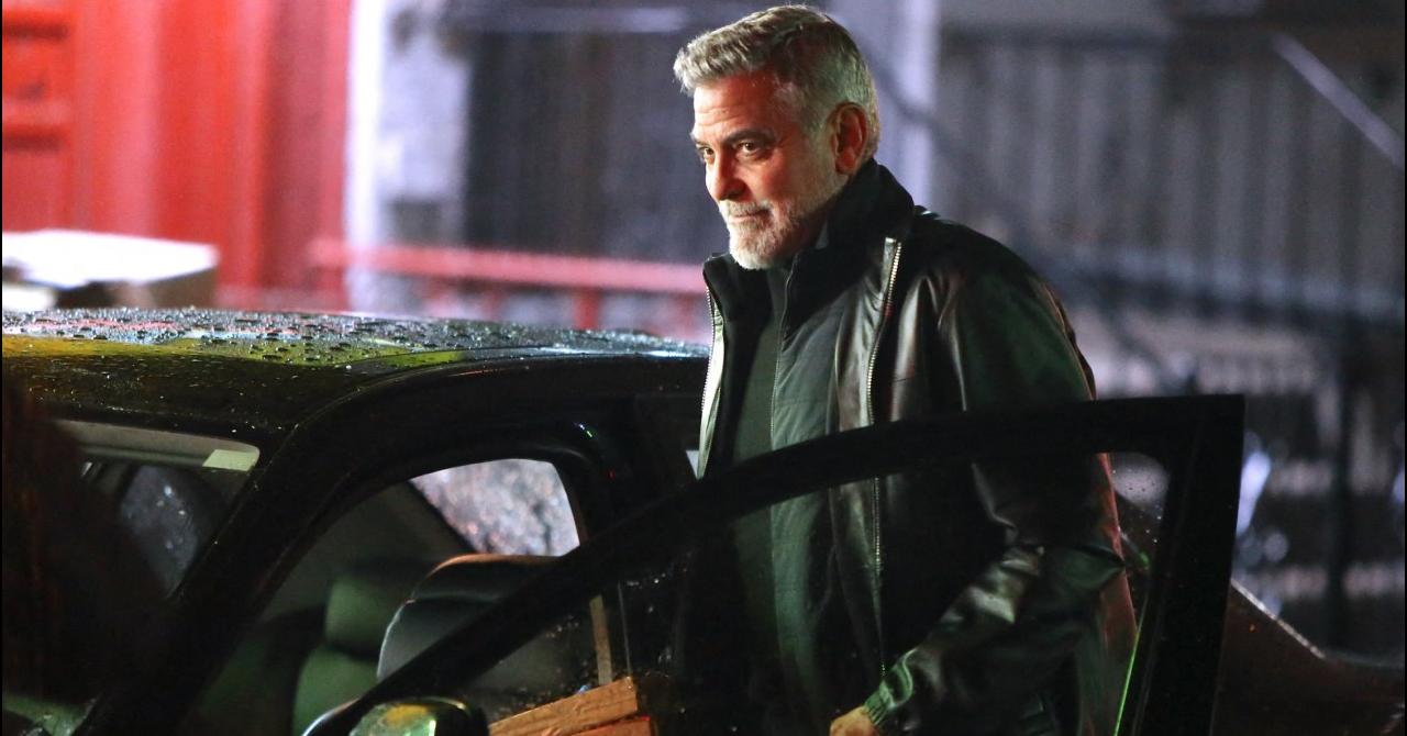 Brad Pitt et George Clooney se retrouvent à New York pour tourner Wolves, de Jon Watts [photos]