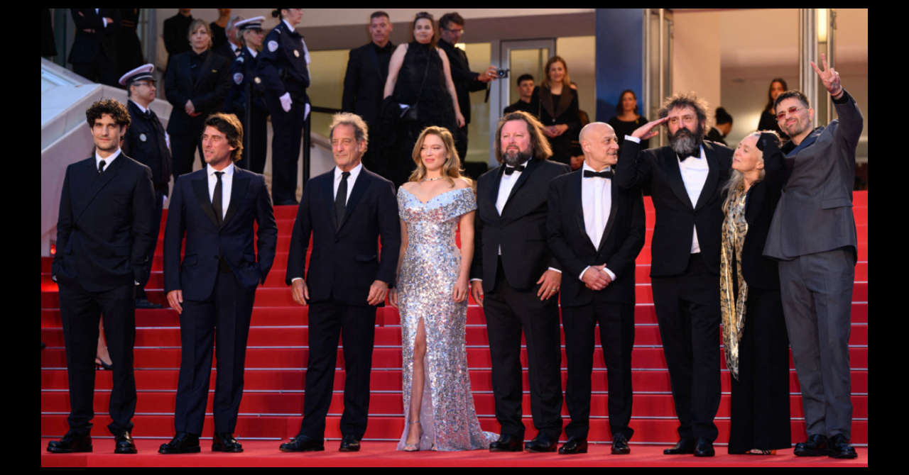 Cannes Jour 1 : Toute l'équipe du Deuxième acte, de Quentin Dupieux