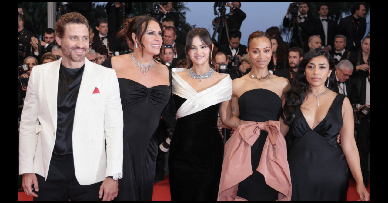 Cannes jour 5 : Les comédiens principaux d'Emilia Perez