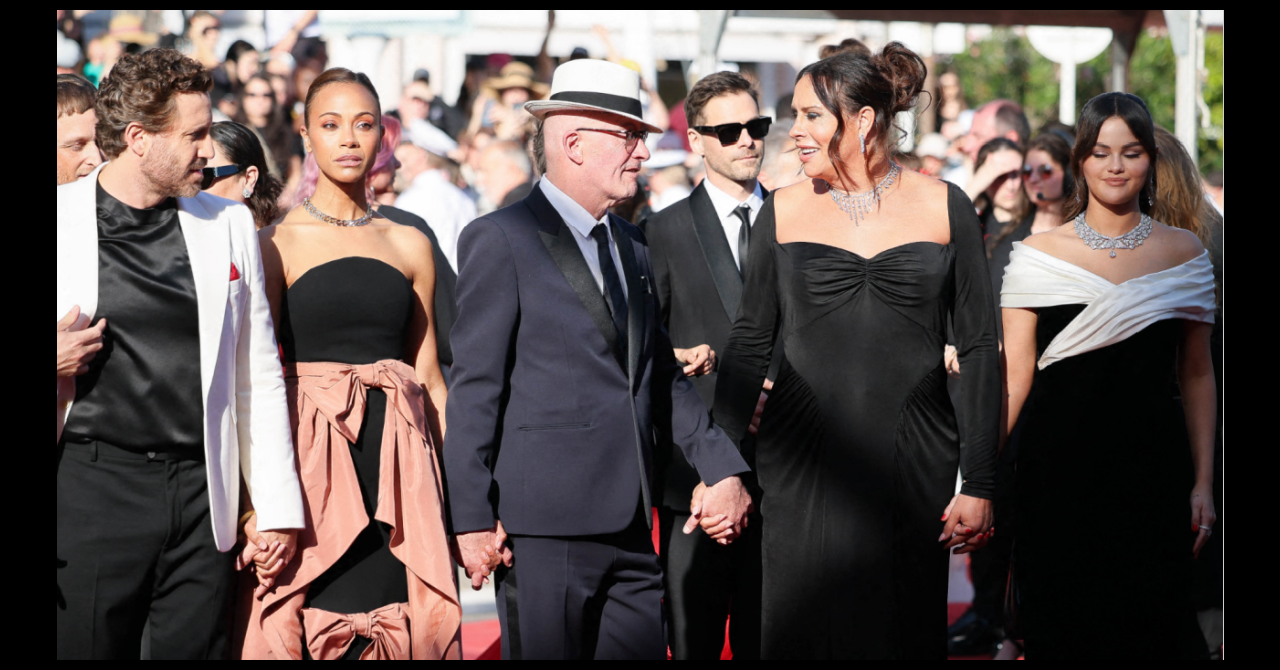 Cannes jour 5 : Karla Sofía Gascón au bras de Jacques Audiard