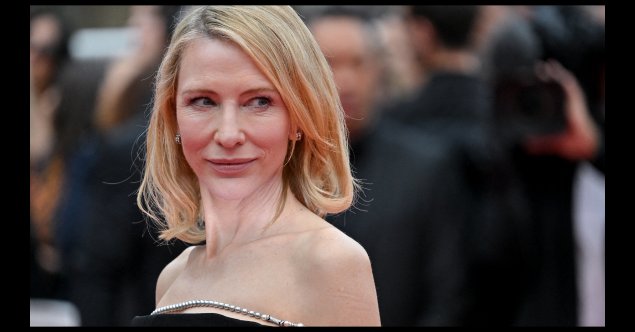 Cannes 2024 : Cate Blanchett a fait sensation avec sa robe "Cessez-le-feu à Gaza"