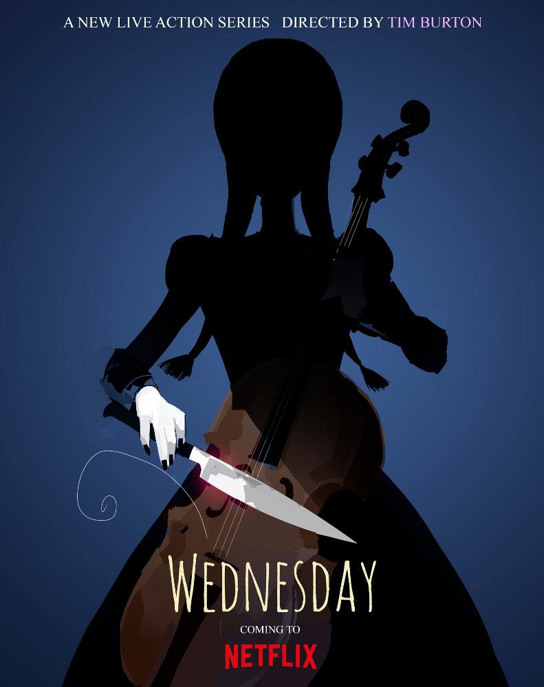 Wenesday série Netflix Tim Burton