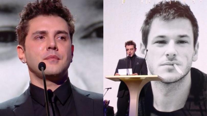 "It's a whole world that cried Gaspard" : Xavier Dolan's moving tribute to Gaspard Ulliel at the César 2022