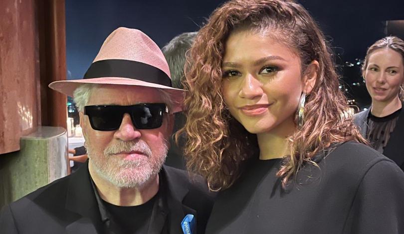 Pedro Almodovar et Zendaya aux Oscars 2022