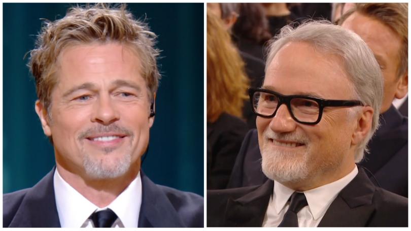 Brad Pitt et David Fincher aux César 2023
