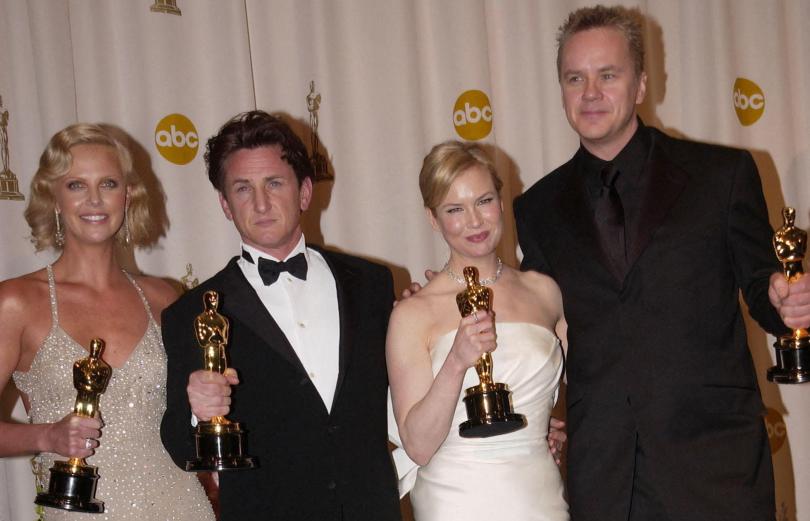 Seann Penn et Tim Robbins aux Oscars 2004