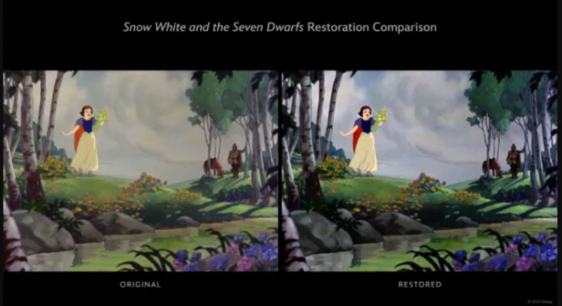Blanche-Neige s'offre une restauration 4K pour les 100 ans de Disney 