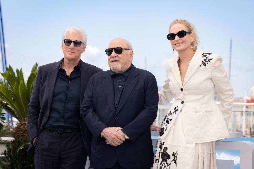 Richard Gere, Paul Schrader et Uma Thurman à Cannes 2024
